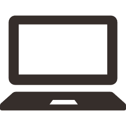 ノートパソコンのアイコン素材4